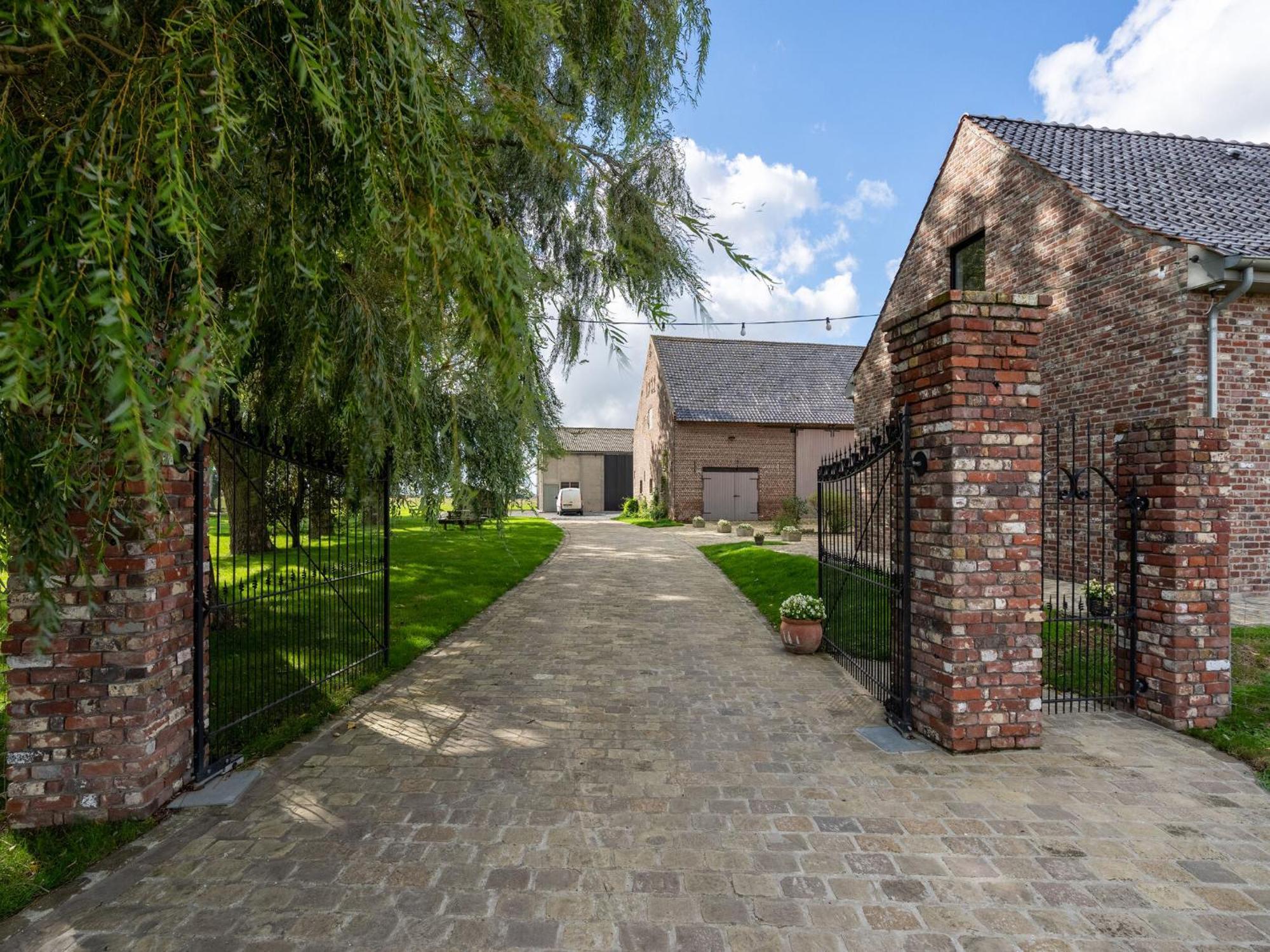 Spacious Holiday Home With Pond In Poperinge Roesbrugge-Haringe エクステリア 写真